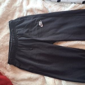 Black nike sweatpants XS